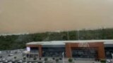 Сильная пыльная буря вновь накрыла столицу Узбекистана